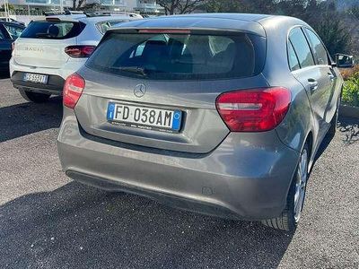 Usata Mercedes A180 Executive 109 CV (80 kW) 2013 Argento Berlina