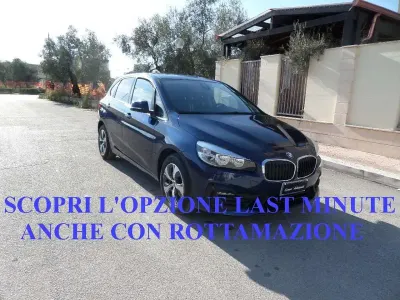 Usata BMW 218 Active Tourer Advantage 150 CV (110 kW) 2019 Blu/azzurro Monovolume