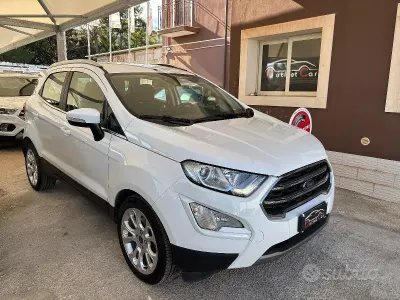 Usata Ford Ecosport Titanium 95 CV (69 kW) 2020 Bianco SUV