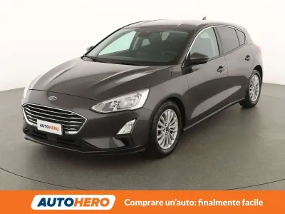 Usata Ford Focus Titanium 120 CV (88 kW) 2019 Grigio Berlina