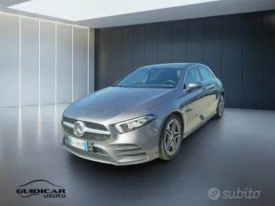 Usata Mercedes A200 Premium 150 CV (110 kW) 2021 Grigio Utilitaria