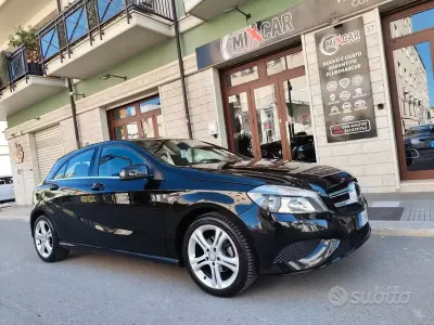 Usata Mercedes A180 110 CV (80 kW) 2014 Nero Berlina