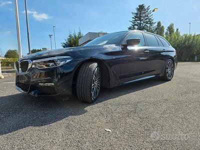 Usata BMW 520 M Sport 190 CV (139 kW) 2019 Blu Station wagon