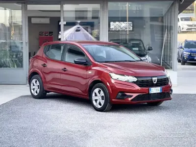 Usata Dacia Sandero 91 CV (66 kW) 2022 Rosso Berlina