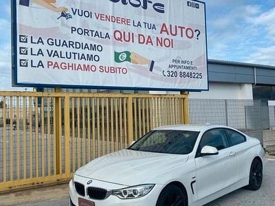 Usata BMW 420 Coupé Luxury Line 190 CV (139 kW) 2015 Bianco Coupé