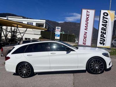 Usata Mercedes C220 Premium 170 CV (125 kW) 2017 Bianco Station wagon