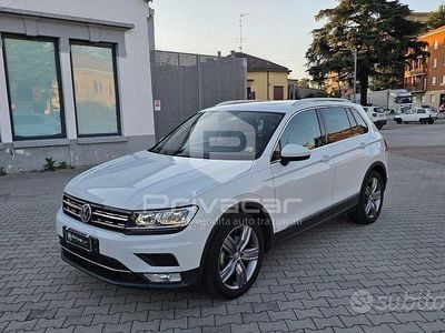 Usata VW Tiguan Style 150 CV (110 kW) 2017 Bianco SUV