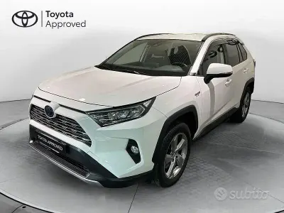 Second-hand Toyota RAV4 Hybrid Active 218 CP (160 kW) 2021 Alb SUV