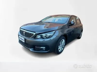 Usata Peugeot 308 Active 131 CV (96 kW) 2021 Grigio scuro Berlina