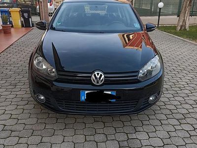 Usata VW Golf VI 110 CV (80 kW) 2009 Nero Utilitaria