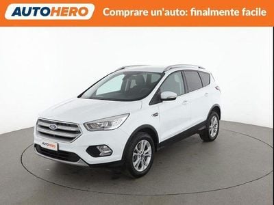 Usata Ford Kuga Titanium 120 CV (88 kW) 2018 Bianco SUV