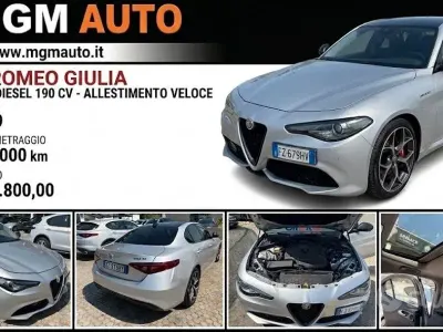 Usata Alfa Romeo Giulia 160 CV (117 kW) 2019 Grigio Berlina