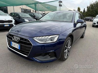 Usata Audi A4 Advanced 163 CV (119 kW) 2020 Blu Station wagon