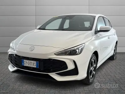 Usata MG MG3 Comfort 116 CV (85 kW) 2025 Bianco Utilitaria