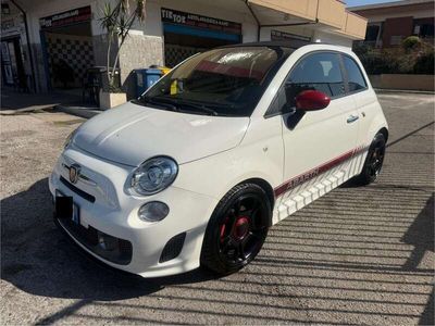 Usata Abarth 500C 135 CV (99 kW) 2014 Bianco Cabrio