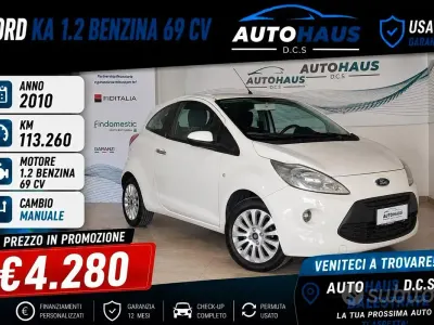 Usata Ford Ka 69 CV (50 kW) 2010 Bianco Utilitaria