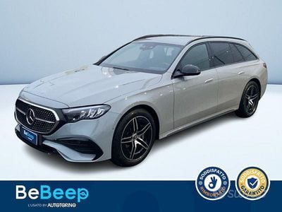 Usata Mercedes E220 Advanced 197 CV (144 kW) 2025 Grigio Station wagon