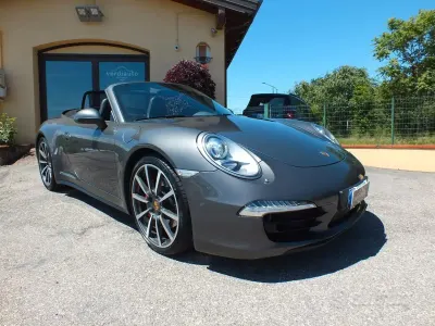 Usata Porsche 991 400 CV (294 kW) 2013 Grigio Cabrio