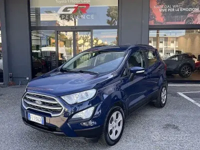 Usata Ford Ecosport S 101 CV (74 kW) 2019 Blu/azzurro SUV