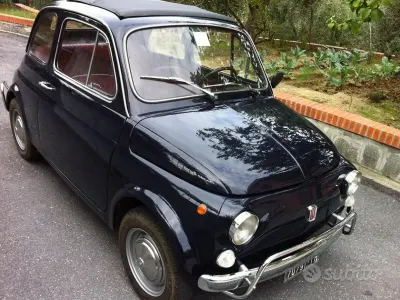 Usata Fiat 500 1960 Blu Utilitaria