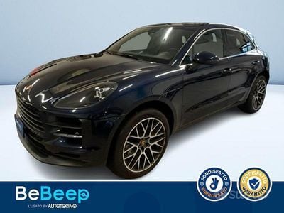 Usata Porsche Macan 354 CV (260 kW) 2019 Blu metallizzato SUV