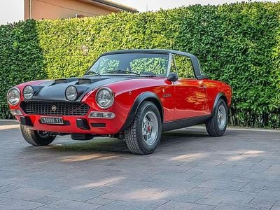 Usata Fiat 124 Spider Abarth 145 CV (106 kW) 1973 Rosso Cabrio