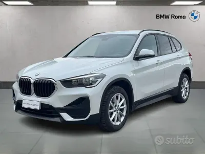 Usata BMW X1 Advantage 190 CV (139 kW) 2021 Bianco SUV