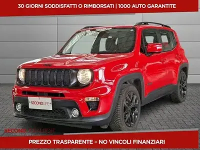 Usata Jeep Renegade Night Eagle 120 CV (88 kW) 2019 Rosso SUV