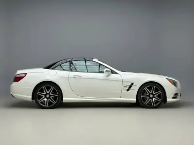 Usata Mercedes SL500 455 CV (334 kW) 2015 Bianco Cabrio