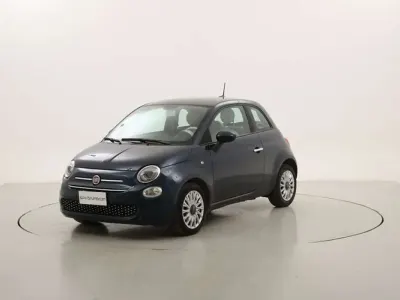 Usata Fiat 500 Lounge 69 CV (50 kW) 2021 Blu Utilitaria