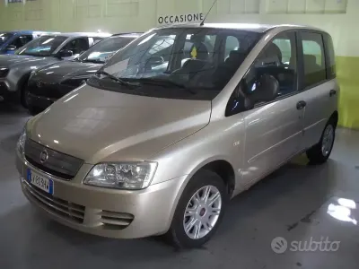 Usata Fiat Multipla Emotion 103 CV (75 kW) 2009 Giallo Monovolume