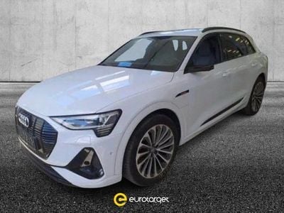 Usata Audi e-tron S-Line 300 kW (408 CV) 2020 Bianco SUV
