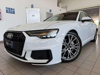 Usata Audi A6 S-Line 286 CV (210 kW) 2019 Bianco Station wagon