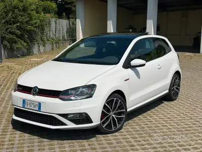 Usata VW Polo GTI 192 CV (141 kW) 2015 Bianco Coupé
