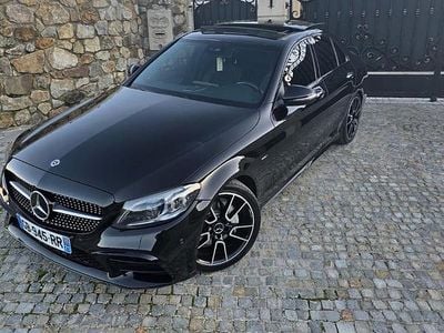 Usata Mercedes C220 AMG line 2022 Nero Berlina