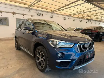 Usata BMW X1 150 CV (110 kW) 2018 Blu SUV