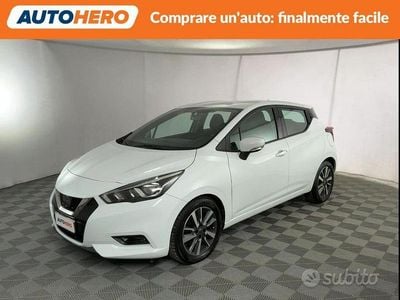 Usata Nissan Micra Acenta 90 CV (66 kW) 2017 Bianco Utilitaria