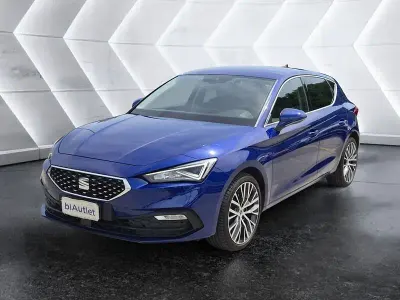 Usata Seat Leon XCELLENCE 150 CV (110 kW) 2020 Blu Utilitaria