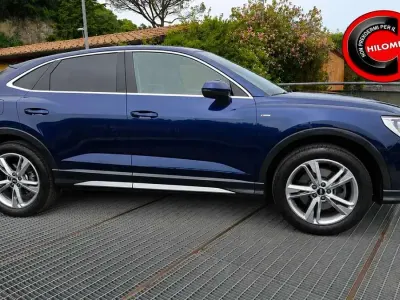 Usata Audi Q3 Sportback S-Line 245 CV (180 kW) 2022 Blu navarra SUV