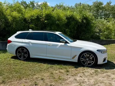 Usata BMW 550 M Sport 400 CV (294 kW) 2020 Bianco Station wagon
