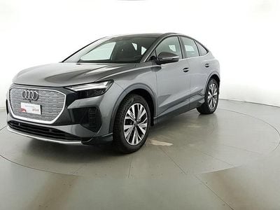Usata Audi Q4 Sportback e-tron Advanced 210 kW (286 CV) 2024 Grigio taifun metallizzato SUV