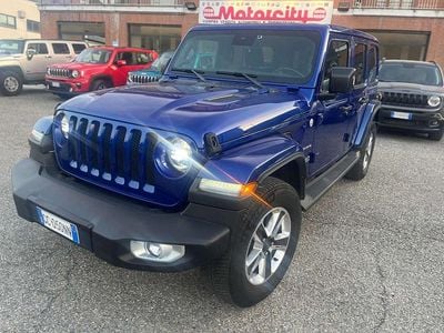 Blu/azzurro Usata 2020 Jeep Wrangler Sport SUV | 42.500 € (Ottimo prezzo)