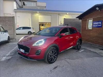 Begagnad Ford Puma Titanium S 125 HK (91 kW) 2024 Röd SUV