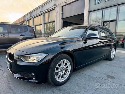 Usata BMW 316 Efficient Dynamics 115 CV (84 kW) 2013 Nero Station wagon