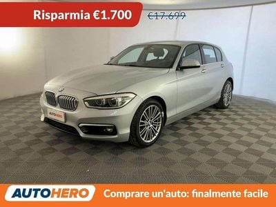 Usata BMW 118 Efficient Dynamics 150 CV (110 kW) 2019 Argento Utilitaria