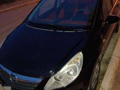 Usata Opel Corsa Enjoy 75 CV (55 kW) 2009 Nero Utilitaria