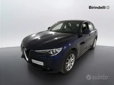 Usata Alfa Romeo Stelvio Executive 179 CV (131 kW) 2019 Blu SUV