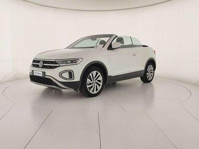 Usata VW T-Roc Style 110 CV (80 kW) 2022 Pure white nero SUV