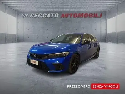 Usata Honda Civic Sport 143 CV (105 kW) 2022 Blu Utilitaria