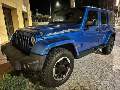 Usata Jeep Wrangler 200 CV (147 kW) 2014 Blu SUV